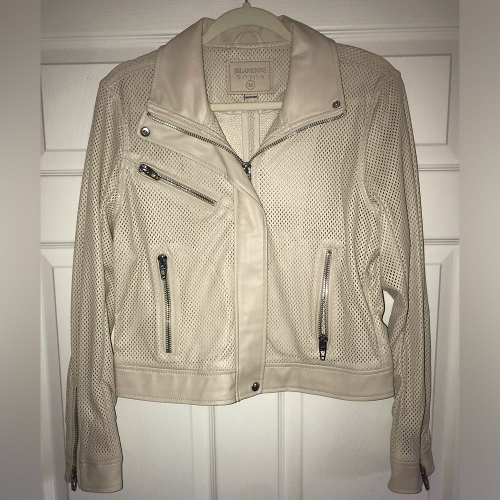 EUC Blank NYC Vegan Leather Jacket
